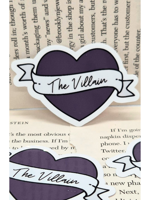 The Villian Heart Sticker