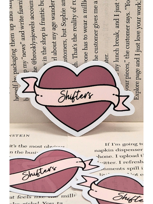 Shifters Heart Sticker