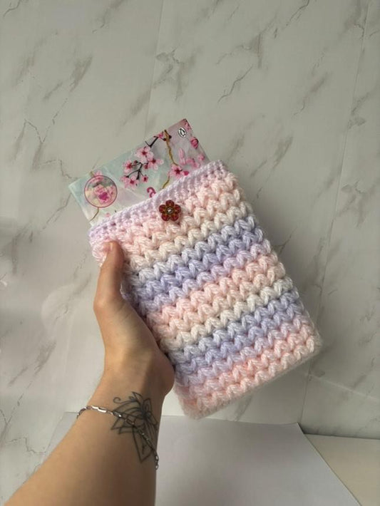 Handmade Crochet Protective Book Sleeve